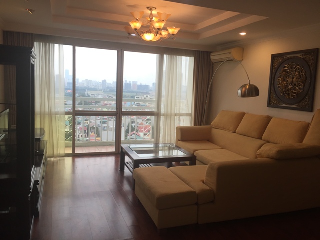 150 sqm apartment with 3 bedrooms and full furniture for rent in G2 Ciputra Hanoi