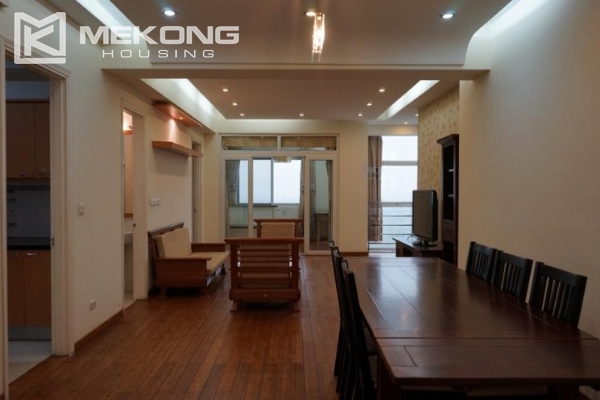 3 bedroom apartment on high floor for rent in E5 Ciputra Hanoi 1