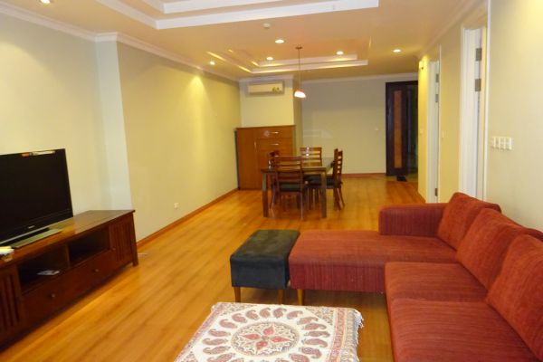 3 bedroom apartment on high floor with reasonable price for rent in E4, Ciputra Hanoi