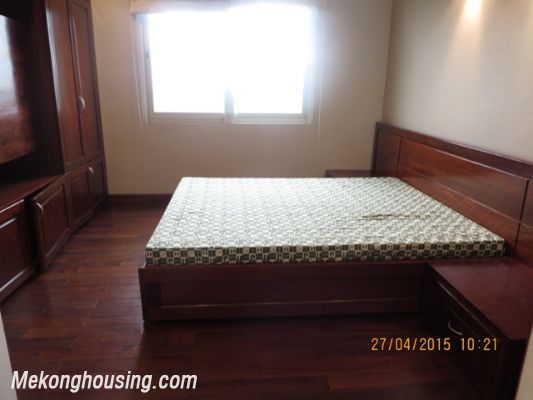3 bedroom apartment with full furniture for rent on middle floor in E1 tower, Ciputra Hanoi 4