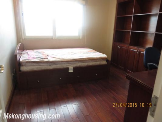 3 bedroom apartment with full furniture for rent on middle floor in E1 tower, Ciputra Hanoi 8