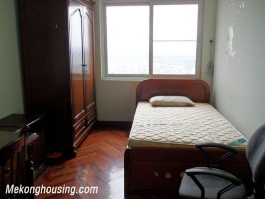 3 bedroom apartment with large living room on high floor for rent in E4 tower, Ciputra Hanoi 1