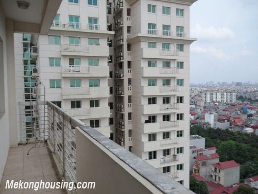3 bedroom apartment with large living room on high floor for rent in E4 tower, Ciputra Hanoi 8