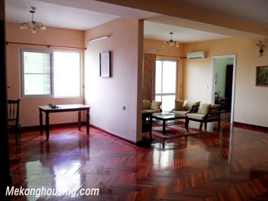 3 bedroom apartment with large living room on high floor for rent in E4 tower, Ciputra Hanoi 12