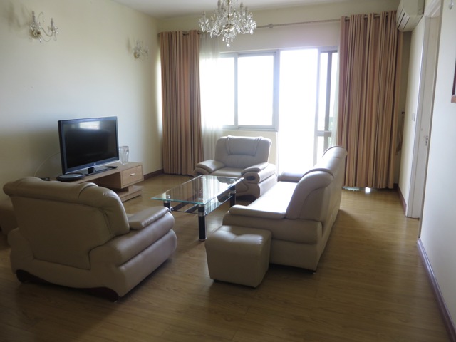 4 bedroom apartent on high floor with great view for rent in E5 tower, Ciputra Hanoi