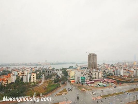 4 bedroom apartment with full furniture for rent in G2, Ciputra Hanoi, Westlake view 12
