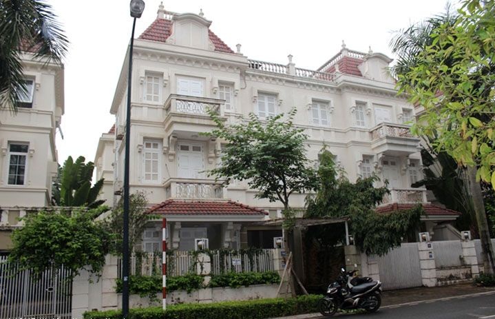 4 bedroom villa with full furniture for rent in T area, Ciputra Tay Ho, Hanoi