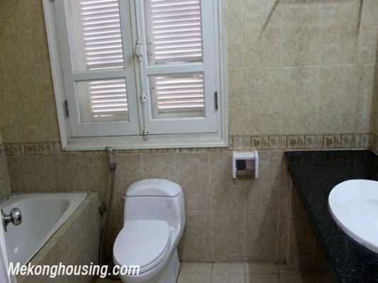 4 bedroom villa with full furniture for rent in T area, Ciputra Tay Ho, Hanoi 13