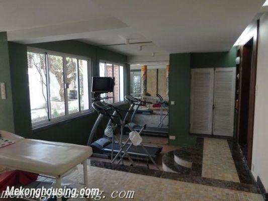 An elegant furnished villa for rent in Tay Ho 11