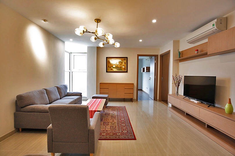 Apartment for rent at L4 in Ciputra, living area of 114 sqm, 3 bedrooms, golf course view. 18