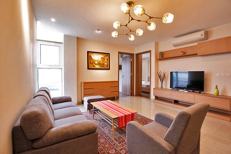 Apartment for rent at L4 in Ciputra, living area of 114 sqm, 3 bedrooms, golf course view. 20