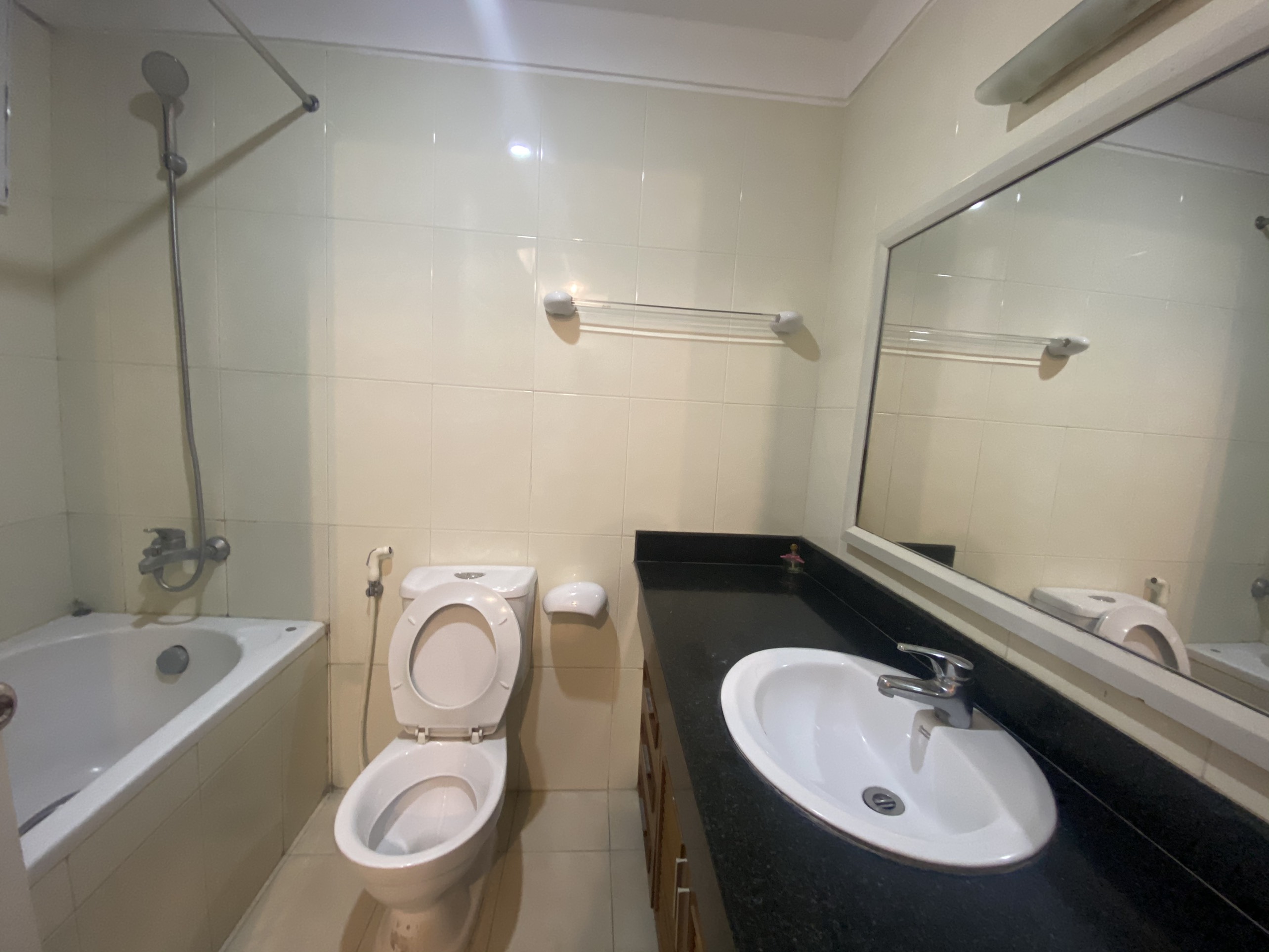 Apartment for rent in area of 153sqm with 4 bedrooms, 3 bathrooms in E5 Ciputra building. 4