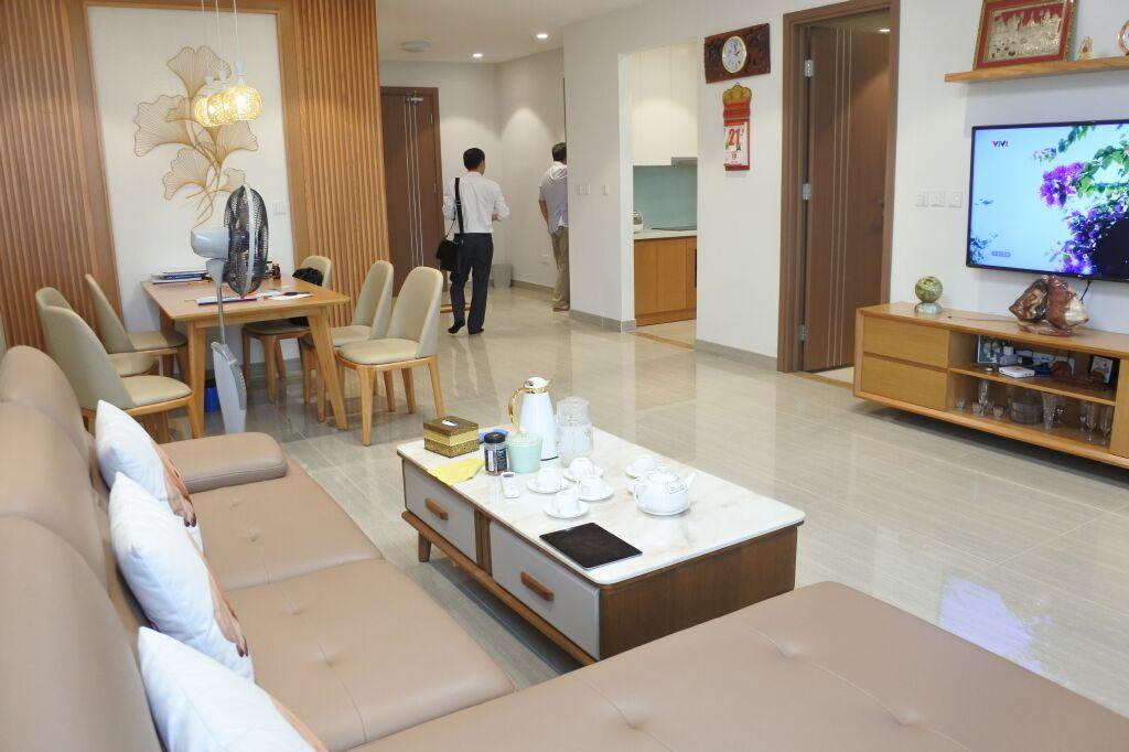 Apartment for rent in L4 building in Ciputra, area of 114 sqm ,designed with 3 bedrooms 1