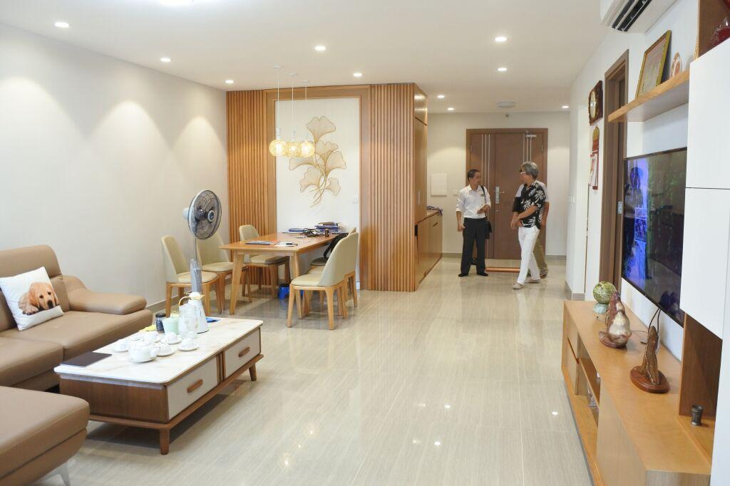 Apartment for rent in L4 building in Ciputra, area of 114 sqm ,designed with 3 bedrooms 12