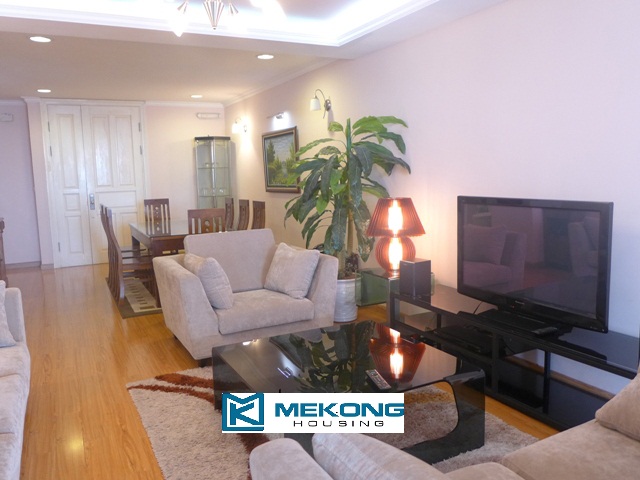 Beautiful 3 bedroom apartment with great view in P building, Ciputra Hanoi
