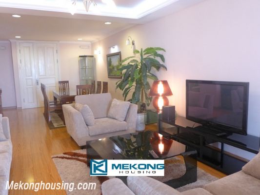 Beautiful 3 bedroom apartment with great view on high level for rent in P building, Ciputra Hanoi 1