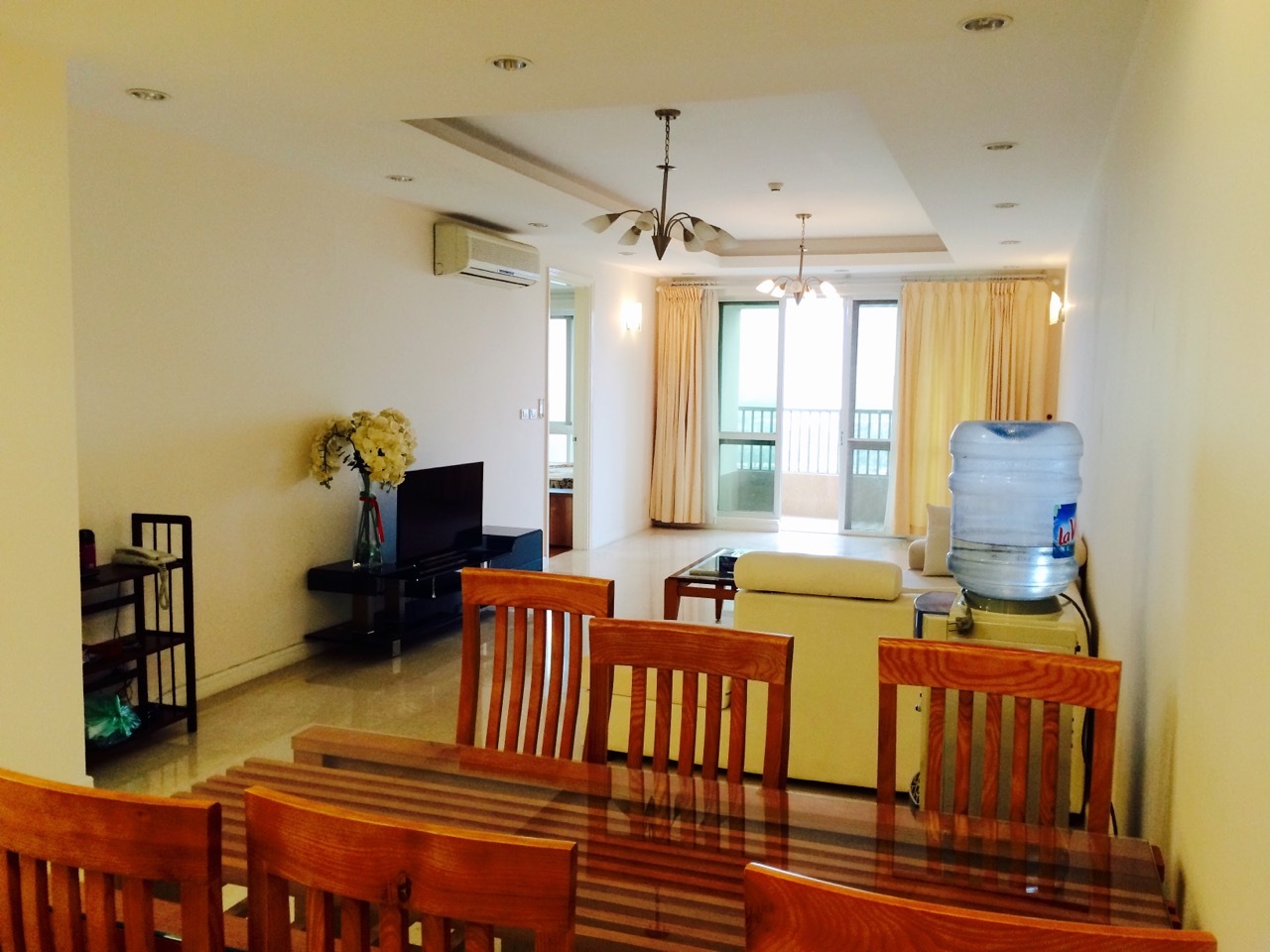Ciputra 3 bedroom apartment with great view on high level for rent in P tower