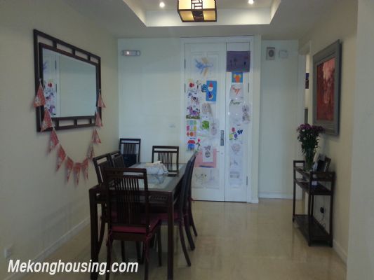 Beautiful 3 bedroom apartment with nice view for rent in P1, Ciputra, Tay Ho, Hanoi 2