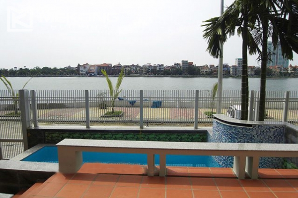 Beautiful and modern villa for rent in Tay Ho, on the West Lake bank 3