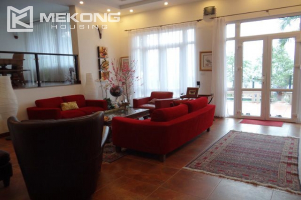 Beautiful and modern villa for rent in Tay Ho, on the West Lake bank 10