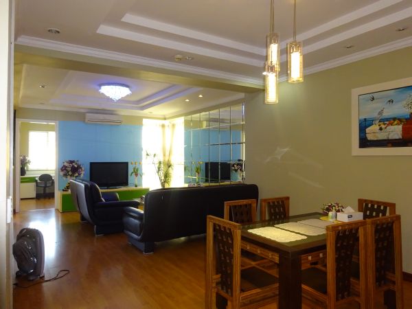 Beautiful apartment on high floor for rent in G building, Ciputra Hanoi