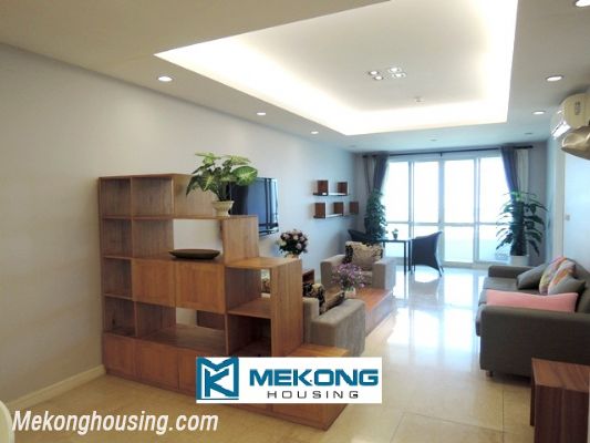 Beautiful apartment with 3 bedroom for rent at good price in P building, Ciputra Hanoi 2