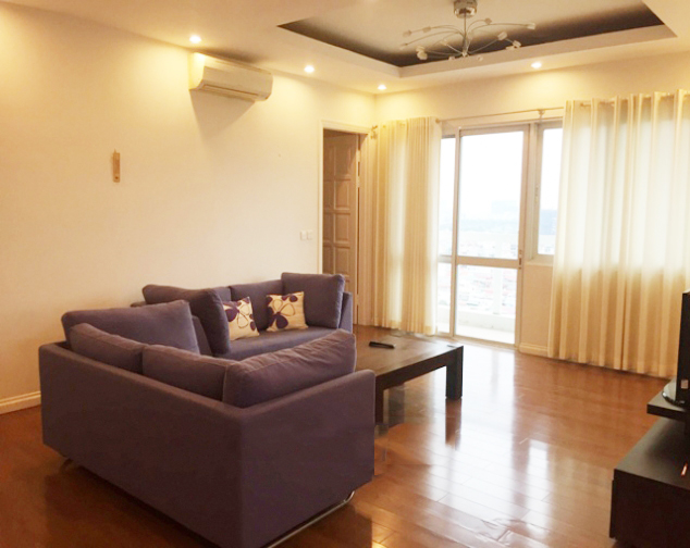 Beautiful apartment with 4 bedrooms and modern furniture in E5 tower, Ciputra Hanoi