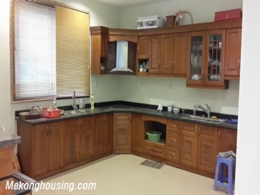 Beautiful villa for rent with 4 bedrooms for rent in Peach Garden, Tay Ho District, Hanoi. 10