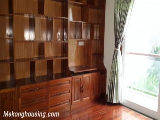 Beautiful villa for rent with 4 bedrooms for rent in Peach Garden, Tay Ho District, Hanoi. 12