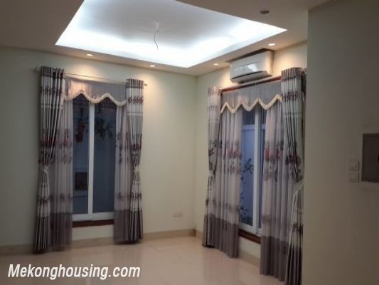 Beautiful villa for rent with 4 bedrooms for rent in Peach Garden, Tay Ho District, Hanoi. 4