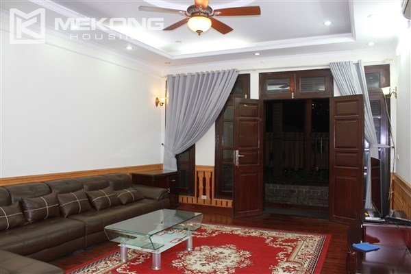 Beautiful villa with 5 bedrooms in quiet lane for rent in D block, Ciputra Hanoi 2