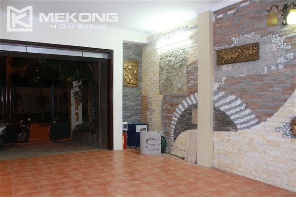 Beautiful villa with 5 bedrooms in quiet lane for rent in D block, Ciputra Hanoi 15