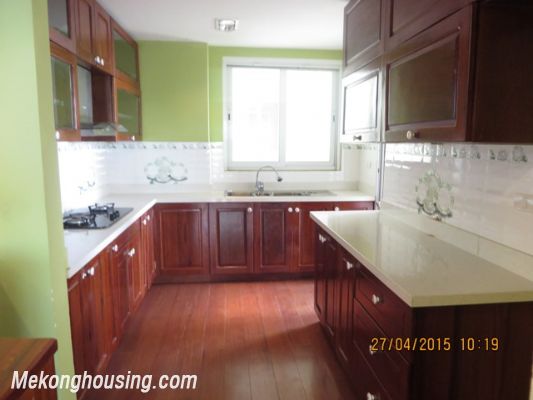 Big size apartment with 3 bedrooms for rent in E1 building, Ciputra Hanoi 4