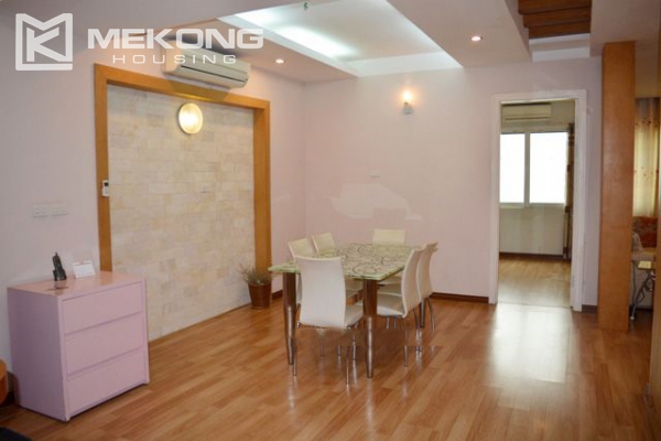 Big size apartment with 3 bedrooms for rent on high floor in E5, Ciputra Hanoi 4