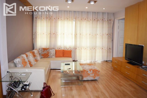 Big size apartment with 3 bedrooms for rent on high floor in E5, Ciputra Hanoi 7