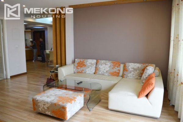 Big size apartment with 3 bedrooms for rent on high floor in E5, Ciputra Hanoi 10