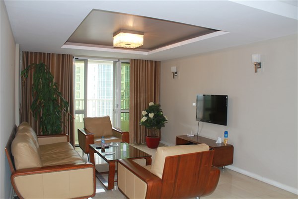 Big size apartment with 3 bedrooms for rent on high floor in P2 building, Ciputra Hanoi