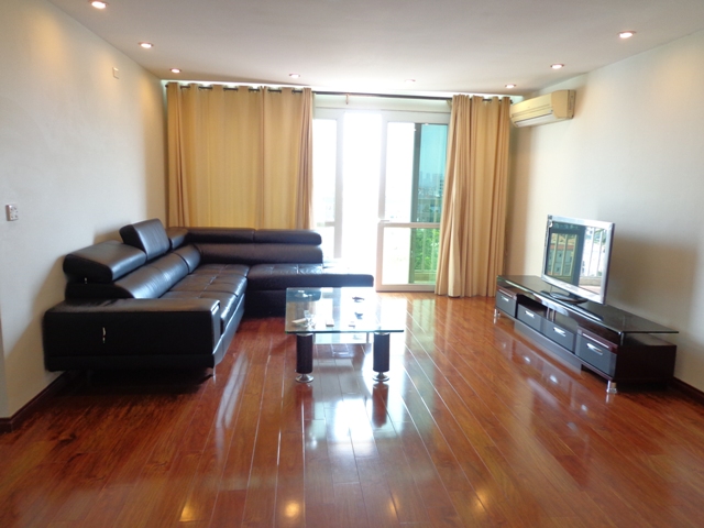 Big size apartment with 3 spacious bedrooms for rent in G2 tower, Ciputra Hanoi