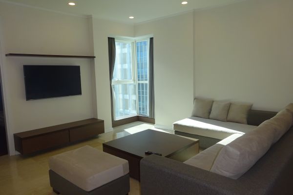 Brand new apartment with 3 bedrooms on high floor for rent in L1 tower, Ciputra Hanoi