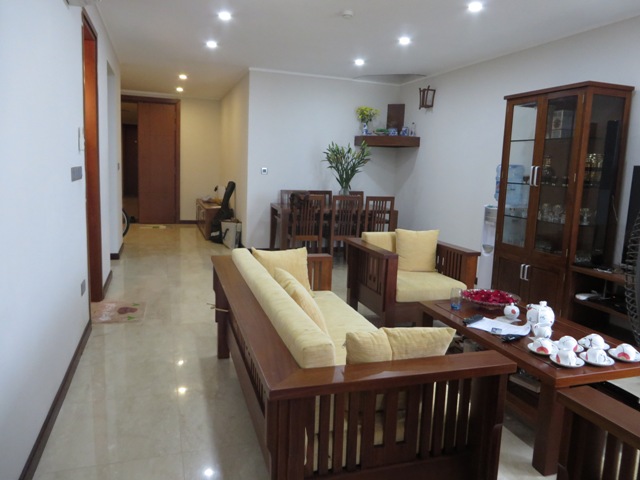 Brand new apartment with nice view for rent in L building, Ciputra Hanoi