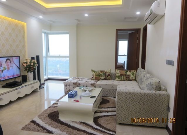 Brand new and modern apartment with 3 bedrooms in L2 building, Ciputra Hanoi