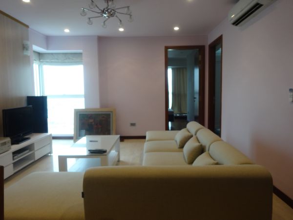 Brand-new furnished 3 bedroom apartment for rent in L1 building, Ciputra Hanoi