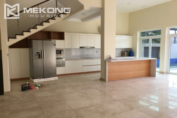 Brand-new villa with outdoor swimming pool for rent in Q block, Ciputra Hanoi 3