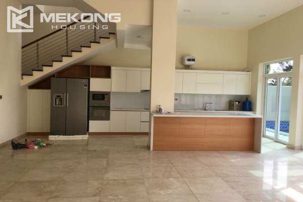 Brand-new villa with outdoor swimming pool for rent in Q block, Ciputra Hanoi 4