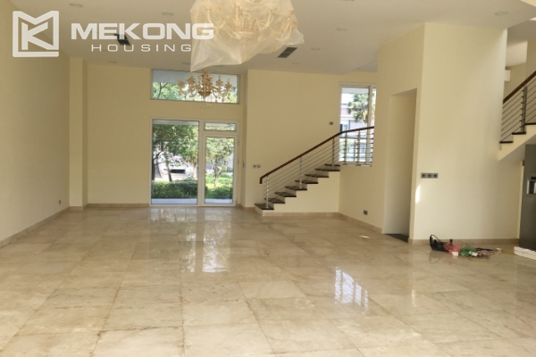 Brand-new villa with outdoor swimming pool for rent in Q block, Ciputra Hanoi 5