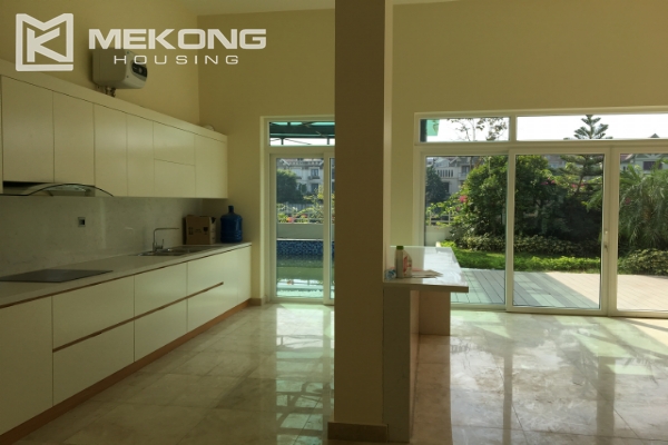 Brand-new villa with outdoor swimming pool for rent in Q block, Ciputra Hanoi 7