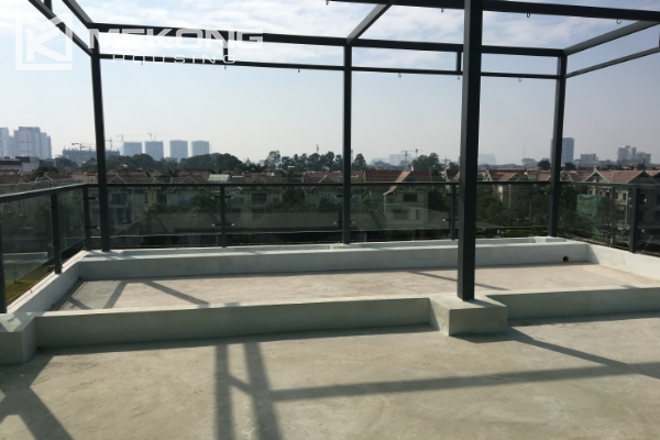 Brand-new villa with outdoor swimming pool for rent in Q block, Ciputra Hanoi 15