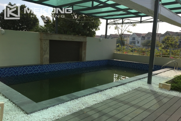 Brand-new villa with outdoor swimming pool for rent in Q block, Ciputra Hanoi 20