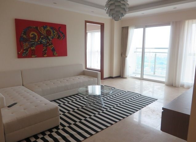 Bright and nice apartment with 3 bedrooms for rent in L2 building, Ciputra Ha Noi