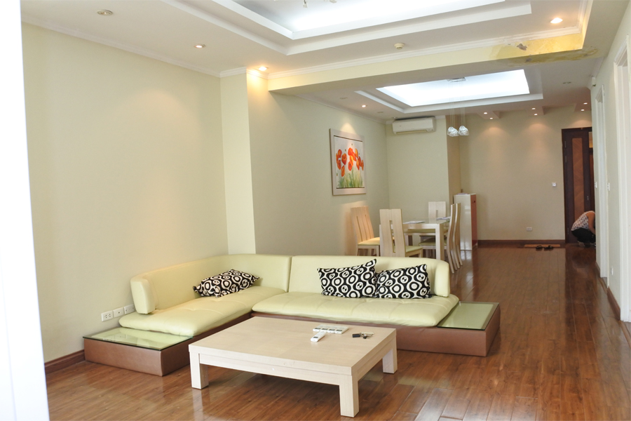 Bright apartment with 3 bedrooms for rent in E5 tower, Ciputra Hanoi 1